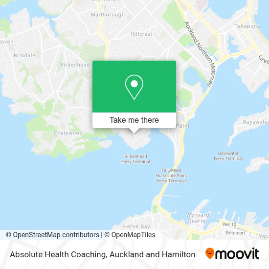 Absolute Health Coaching map
