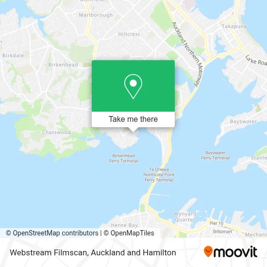 Webstream Filmscan map