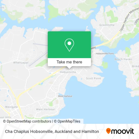 Cha Chaplus Hobsonville map