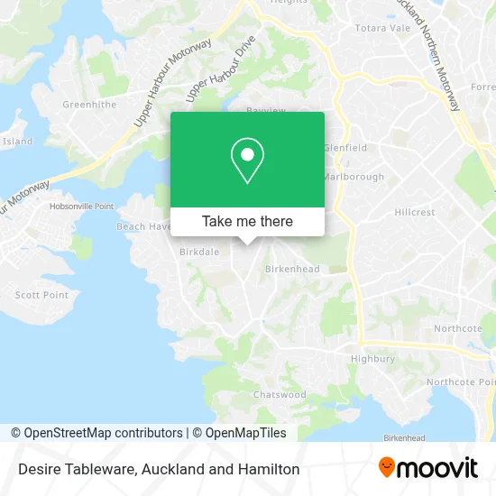 Desire Tableware map