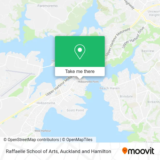 Raffaelle School of Arts map