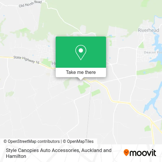 Style Canopies Auto Accessories map