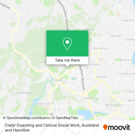 Clatyr Coaching and Clinical Social Work map