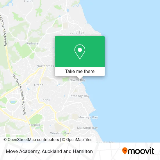 Move Academy map