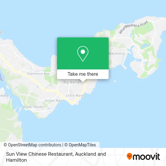Sun View Chinese Restaurant map
