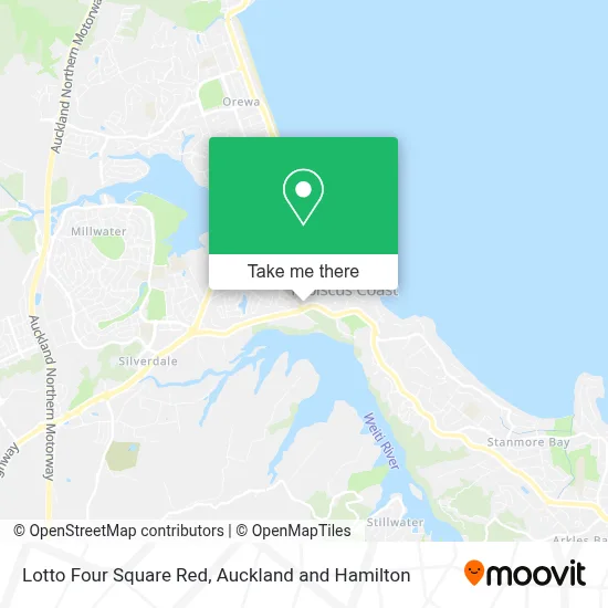 Lotto Four Square Red map