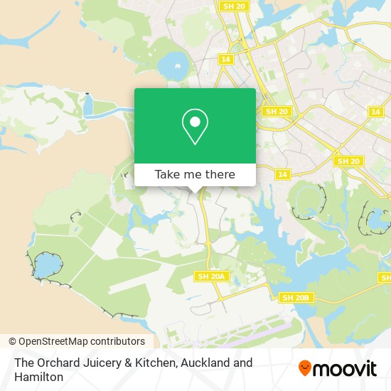 The Orchard Juicery & Kitchen map