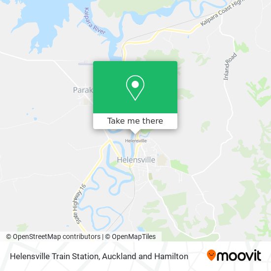 Helensville Train Station地图