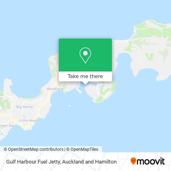 Gulf Harbour Fuel Jetty map