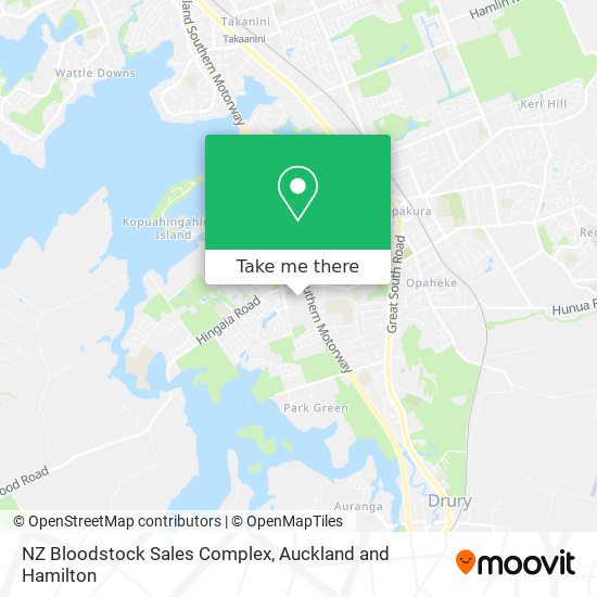 NZ Bloodstock Sales Complex地图
