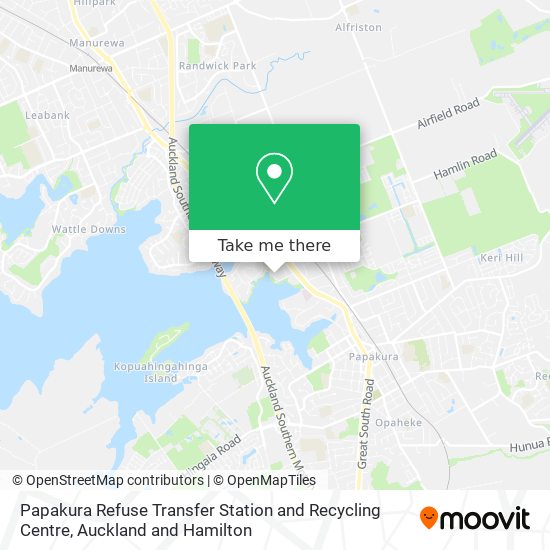 Papakura Refuse Transfer Station and Recycling Centre地图