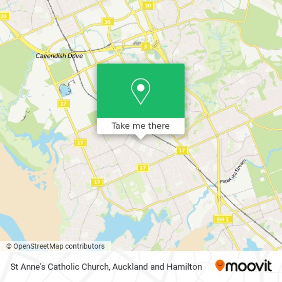 St Anne's Catholic Church地图