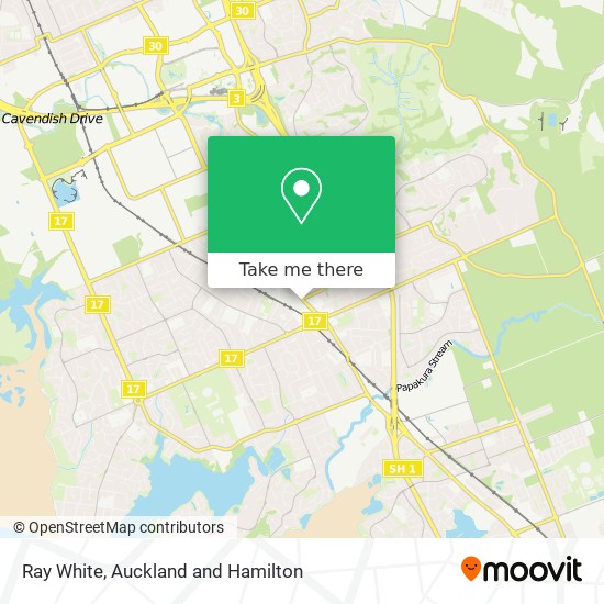 Ray White map