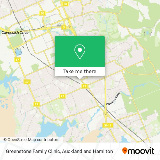 Greenstone Family Clinic map