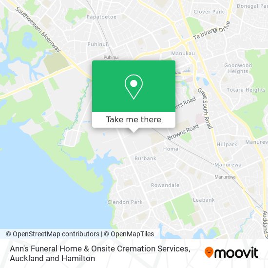 Ann's Funeral Home & Onsite Cremation Services map
