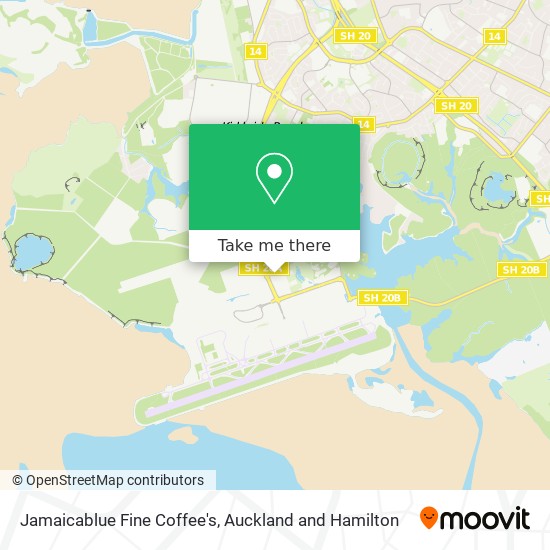 Jamaicablue Fine Coffee's地图