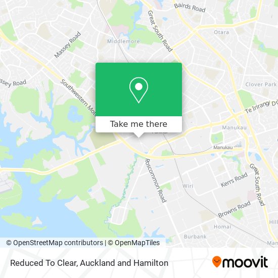 Reduced To Clear map