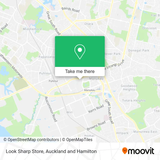 Look Sharp Store map