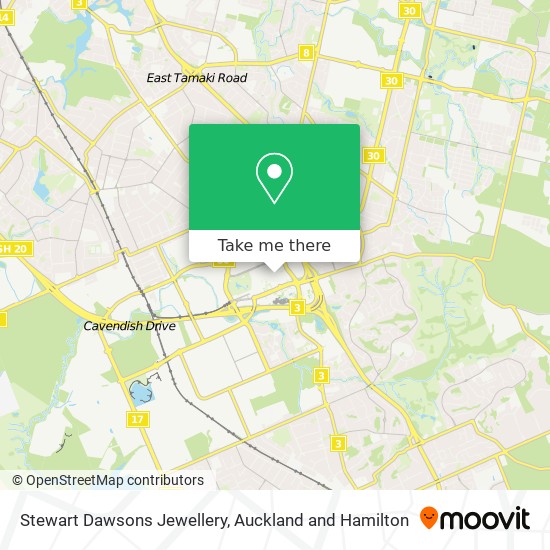 Stewart Dawsons Jewellery地图