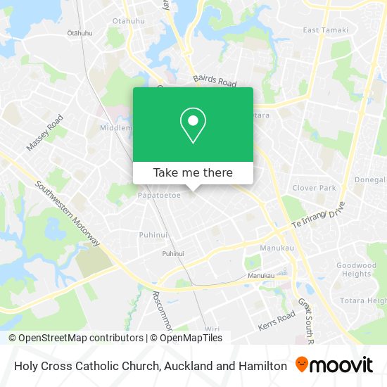 Holy Cross Catholic Church地图