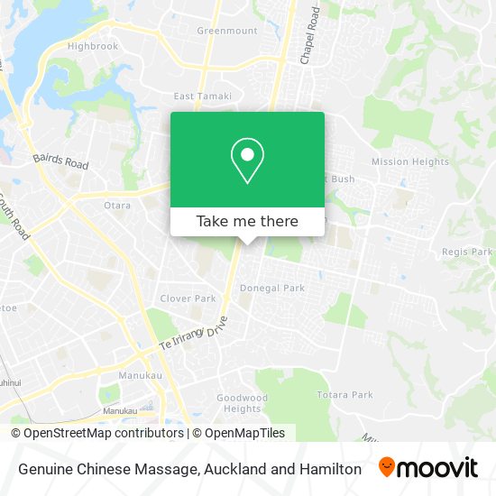 Genuine Chinese Massage地图