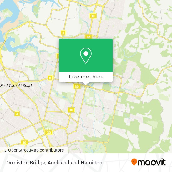 Ormiston Bridge map