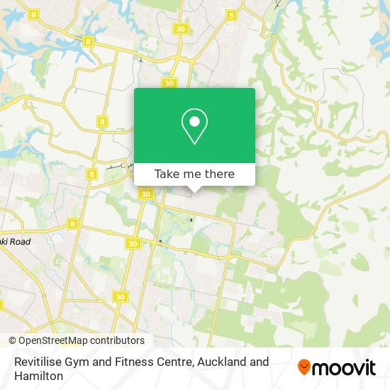 Revitilise Gym and Fitness Centre地图