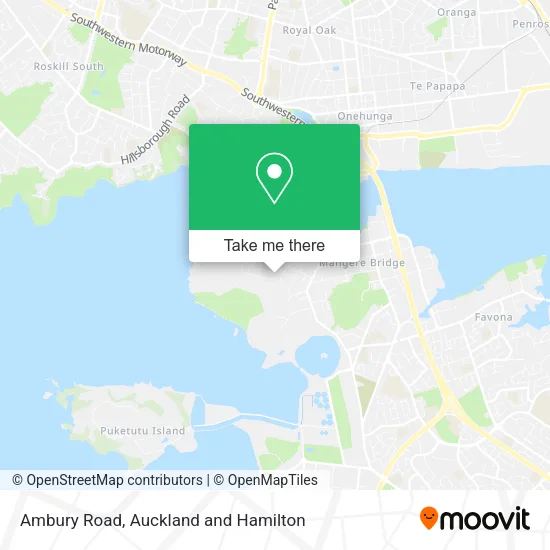 Ambury Road map