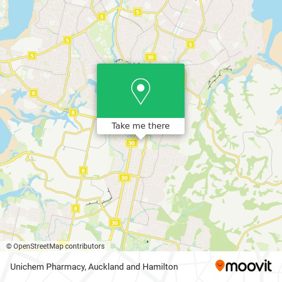 Unichem Pharmacy map