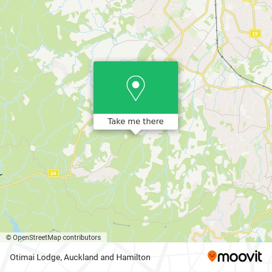 Otimai Lodge map