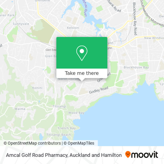 Amcal Golf Road Pharmacy map