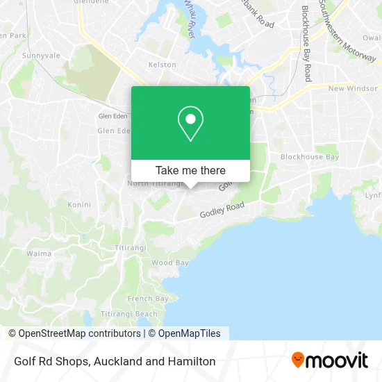 Golf Rd Shops map
