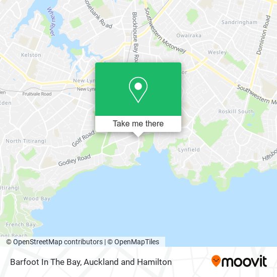 Barfoot In The Bay map
