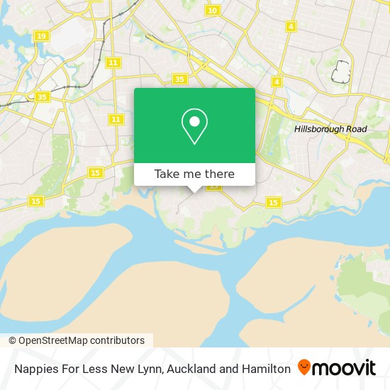 Nappies For Less New Lynn map