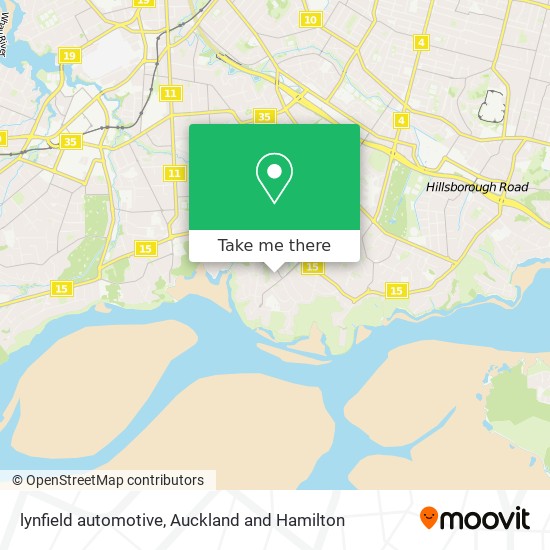 lynfield automotive map