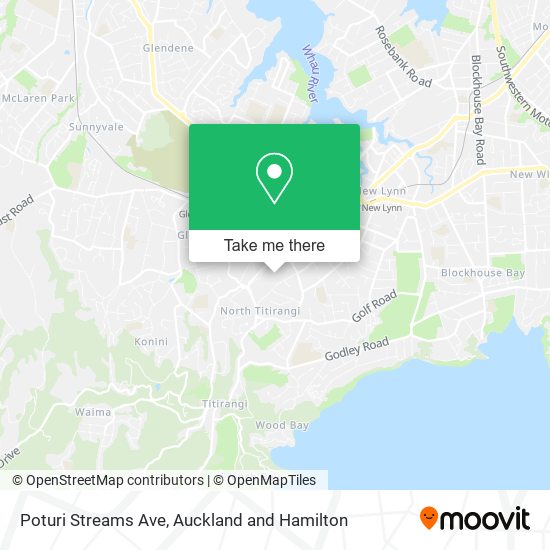 Poturi Streams Ave map