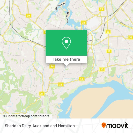 Sheridan Dairy地图