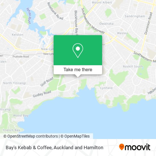 Bay's Kebab & Coffee map