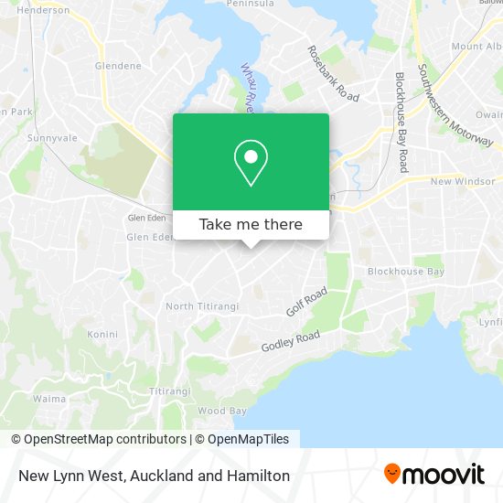 New Lynn West地图