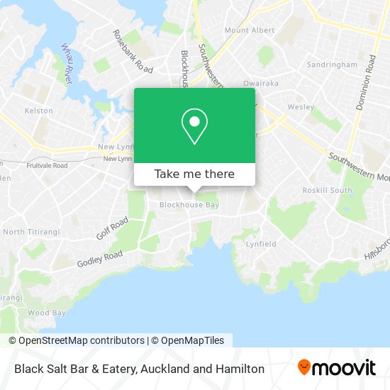 Black Salt Bar & Eatery map