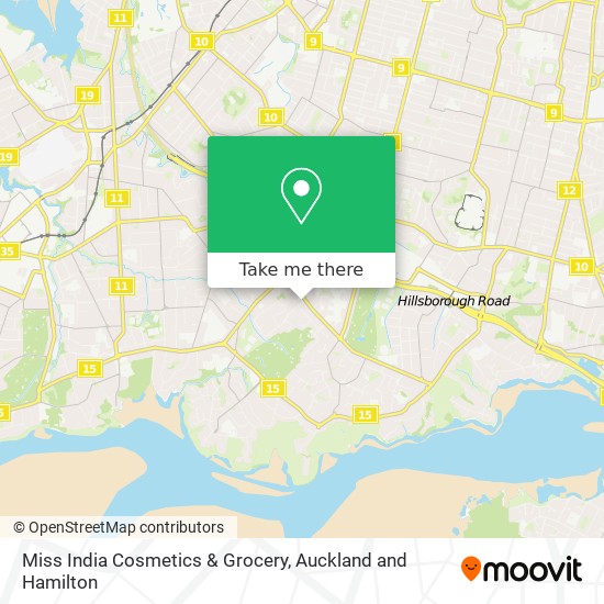 Miss India Cosmetics & Grocery map