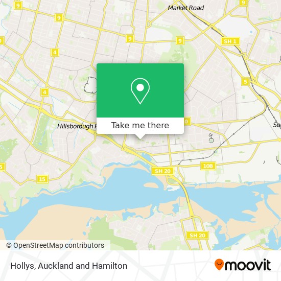 Hollys map