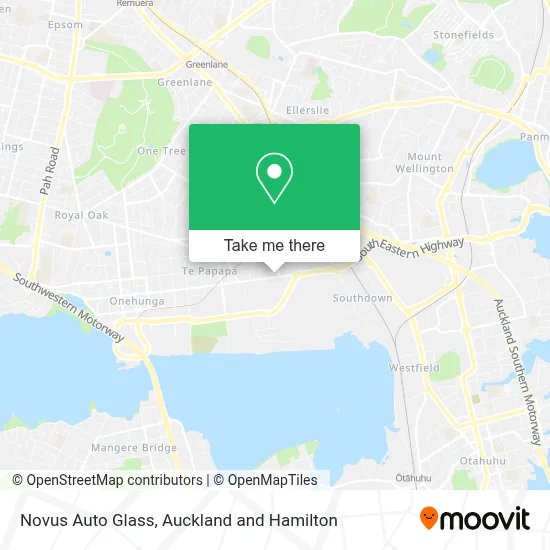 Novus Auto Glass map
