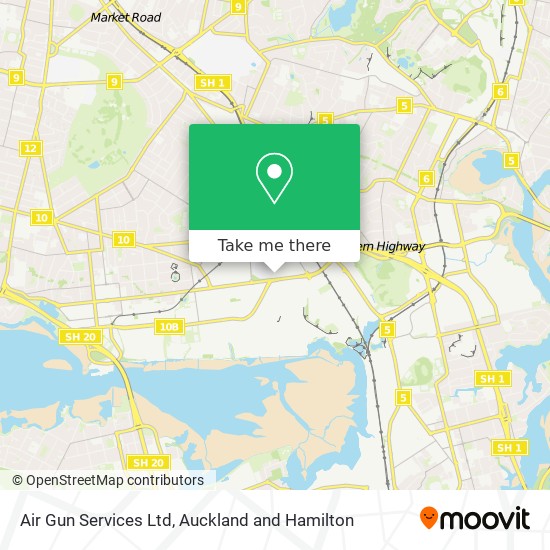 Air Gun Services Ltd map