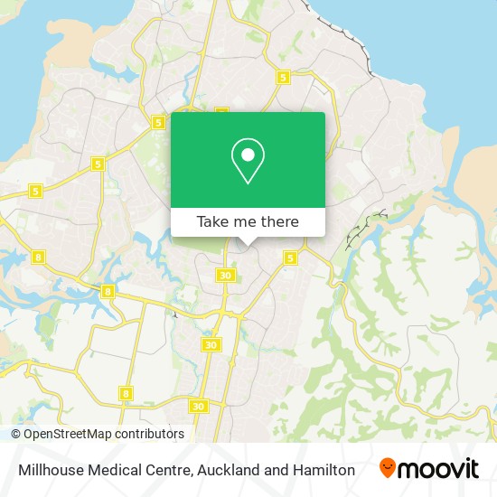 Millhouse Medical Centre map