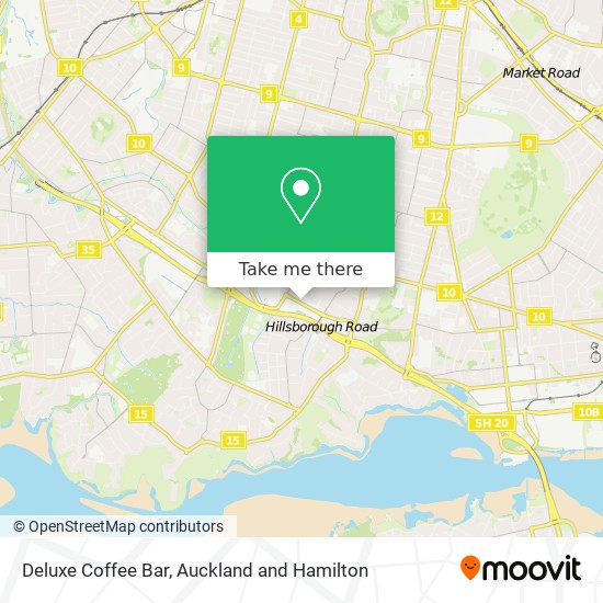 Deluxe Coffee Bar map