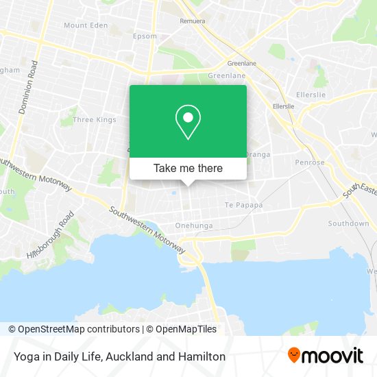 Yoga in Daily Life map
