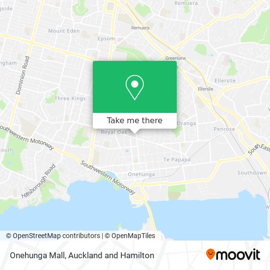 Onehunga Mall地图