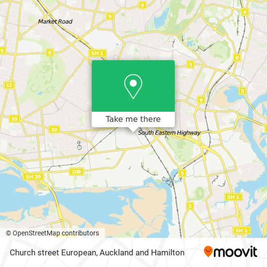 Church street European map
