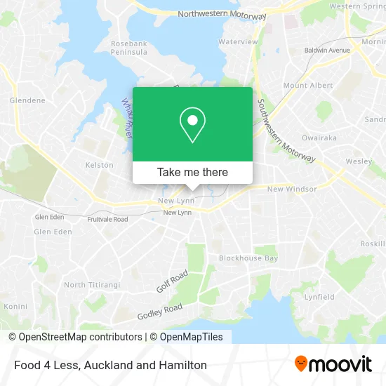 Food 4 Less map